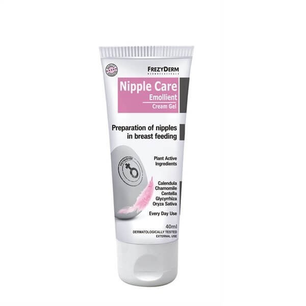 Εγκυμοσύνη - Νέα Μαμά Frezyderm Nipple Care Emollient Cream Gel Κρέμα Για Περιποίηση & Προστασία των Θηλών – 40ml FrezyDerm Feminine