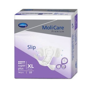 Slip-On Diapers - Night Hartmann – MoliCare Premium Slip Super Plus, Absorbent Underwear X-Large 14pcs REF. 169950