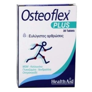 Sport - Injuries Health Aid Osteoflex Plus Relieves Pain Keeps Tendons and Connective Tissues Elastic 30 Tabs OSTEOFLEX
