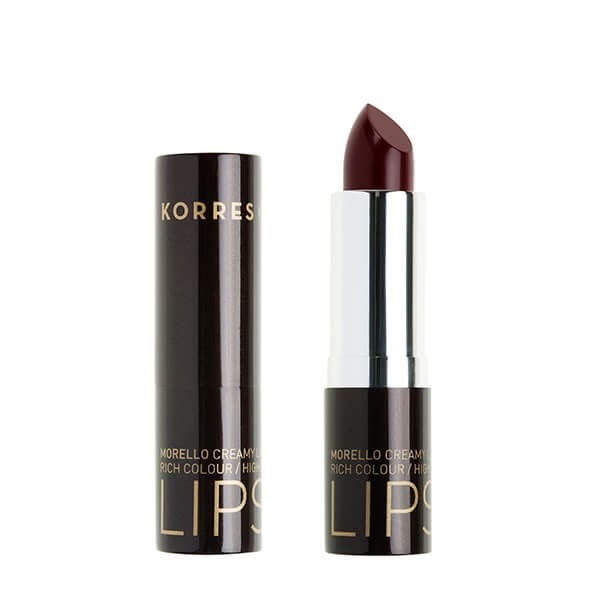 Χείλη Korres Morello Creamy Lipstick Ενυδατικό Κραγιόν 59 Κόκκινο της Βουργουνδίας – 3.5g