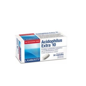 Digestive System Lamberts – Acidophilus Extra 10 – 30caps