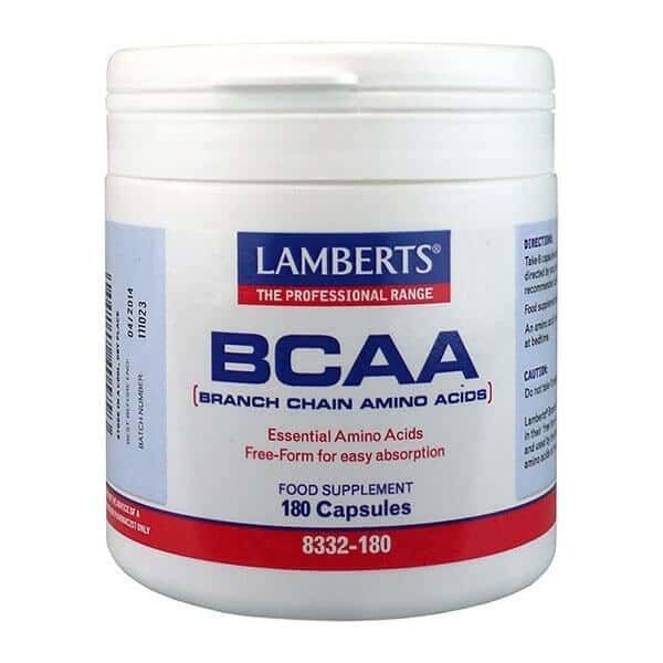 Αμινοξέα Lamberts – Συνδιαμός Αμινοξέων BCAA – 180tabs