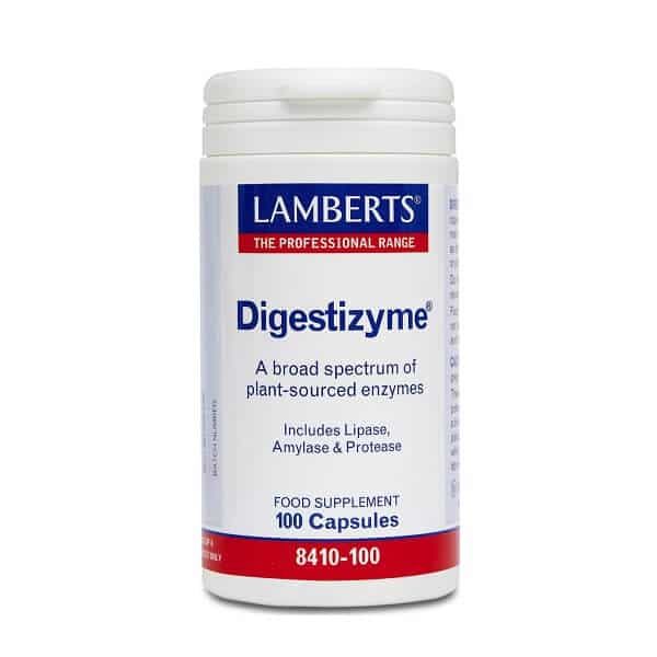 Digestive System Lamberts – Digestizyme – 100caps