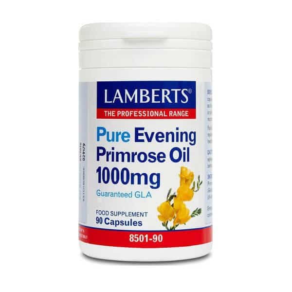 Αντιμετώπιση Lamberts – Συμπλήρωμα με Γ-Λινολεϊκό οξύ 1000mg (GLA) για Γυναίκες κατά τη Διάρκεια της Περιόδου και της Εμμηνόπαυσης – 90caps