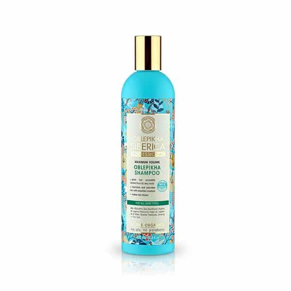 Hair Care Natura Siberica Oblepikha – Shampoo for All Hair Types – 400ml Shampoo