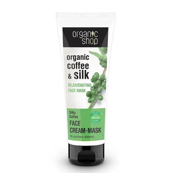 Face Care Natura Siberica Organic Shop Organic Coffee & Silk Rejuvenating Face Mask – 75ml