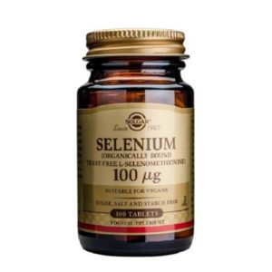 Minerals - Trace Elements Solgar – Selenium 100μg – 100 tabs