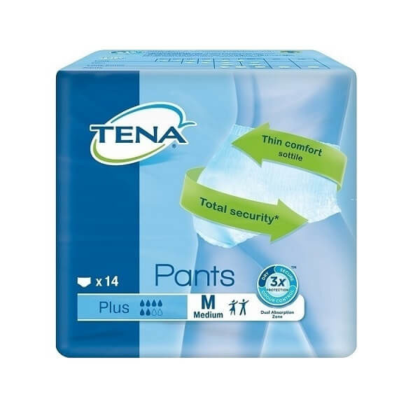 Diaper Pants - Night Tena – Pants Plus Medium – 14pcs