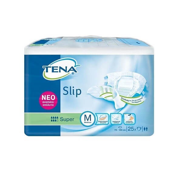 Slip-On Diapers - Night Tena – Slip Super Medium Pads – 25pcs
