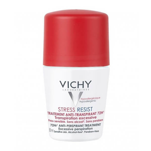 Γυναίκα Vichy Deodorant Stress Resist Roll-On Αποσμητικό για Έντονη Εφίδρωση 72 Ώρες – 50ml Vichy - La Roche Posay - Cerave