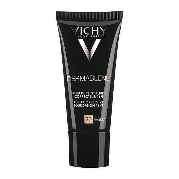 Γυναίκα Vichy Dermablend Fluide Corrective Διορθωτικό Καλυπτικό Λεπτόρρευστο Make-Up SPF35 Vanilla 20 – 30ml Vichy - Dermablend