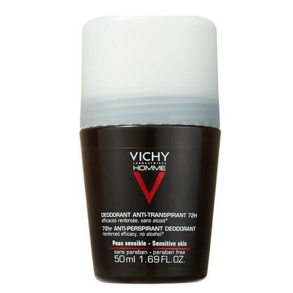 Deodorants-man Vichy Homme 72H Deodorant Anti-Transpirant Bille – 50ml Vichy - La Roche Posay - Cerave