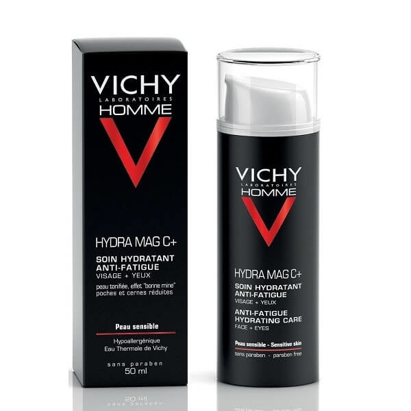 Face Care-man Vichy Homme Hydra Mag C+ Moisturizing Face & Eyes Cream – 50ml Vichy - La Roche Posay - Cerave