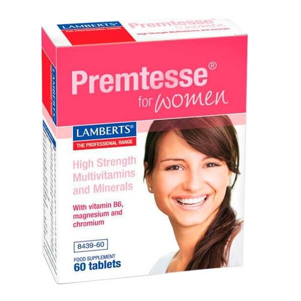 Βιταμίνες Lamberts – Πολυβιταμίνες για Γυναίκες στην Αναπαραγωγική Ηλικία με Προεμμηνορυσιακό Σύνδρομο PMS – 60tabs