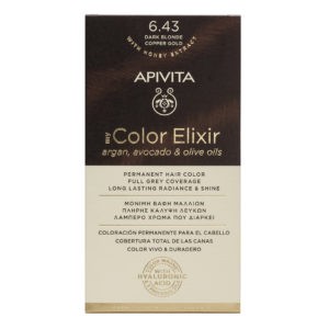 Hair Care Apivita – My Color Elixir Permanent Hair Colour No 6.43 Color Elixir