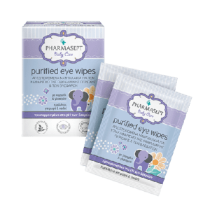 Baby Care Pharmasept Baby Care Purified Eye Wipes Sterile Wipes for Cleansing the Eye Area and Eyelids 10 Pieces