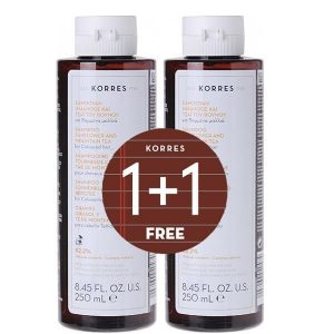 Περιποίηση Μαλλιών-Άνδρας Korres – Σαμπουάν Ηλίανθος & Τσάι του Βουνού για Βαμμένα Μαλλιά 250ml (1+1 Δώρο) Shampoo