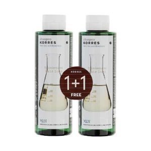 Korres Σαμπουάν For Men Κυστίνη και Ιχνοστοιχεία Κατά της Ανδρικής Τριχόπτωσης 250ml (1+1 Δώρο) 1+1 Δώρο Korres Σαμπουάν For Men Κυστίνη και Ιχνοστοιχεία Κατά της Ανδρικής Τριχόπτωσης 250ml (1+1 Δώρο)