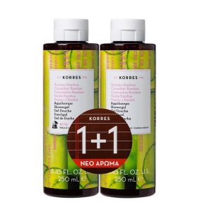 Korres – Αφρόλουτρο Αγγούρι Bamboo 250ml (1+1 Δώρο) 1+1 Δώρο Korres – Αφρόλουτρο Αγγούρι Bamboo 250ml (1+1 Δώρο)