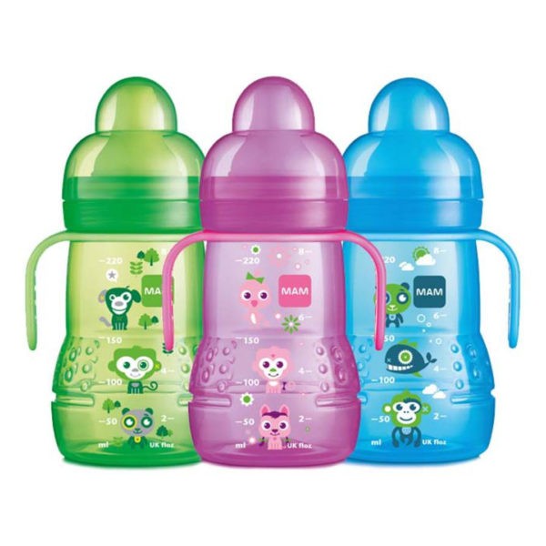 Baby Accessories Mam Trainer for Easy Transition & Extra Soft Spout 4+ Months 220ml