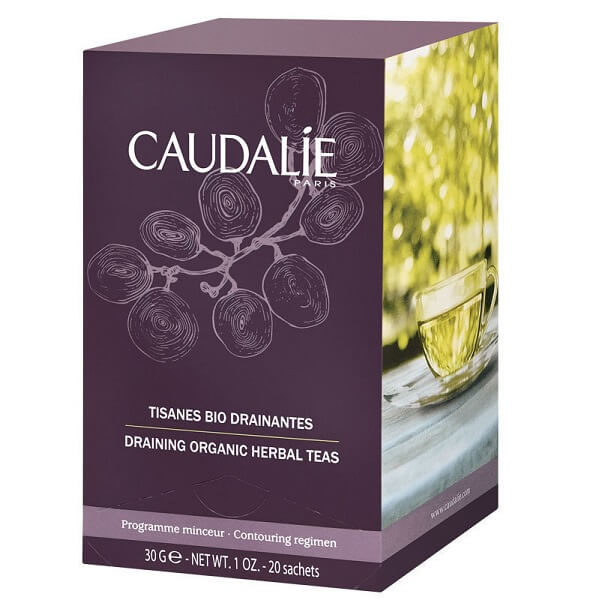Antioxidants Caudalie – Draining Organic Herbal Teas 20 Sachets x 30gr