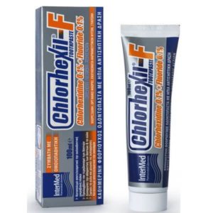 Toothcreams-ph Intermed – Chlorhexil F Toothpaste Chlorhexidine 0.1% & Fluoride 0.1% 100ml Chlorhexil Offer