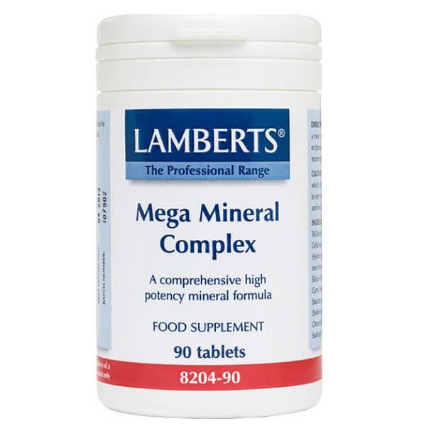 Calcium Lamberts – Mega Mineral Complex 90 Tabs
