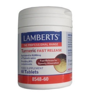 Herbs Lamberts – Turmeric Fast Release 200mg 60 tabs