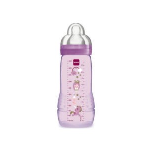 Πιπίλες - Μπιμπερό Mam Easy Active Baby Bottle Πλαστικό Μπιμπερό με Θηλή Σιλικόνης 4+ Μηνών Μεγάλη Ροή 330ml