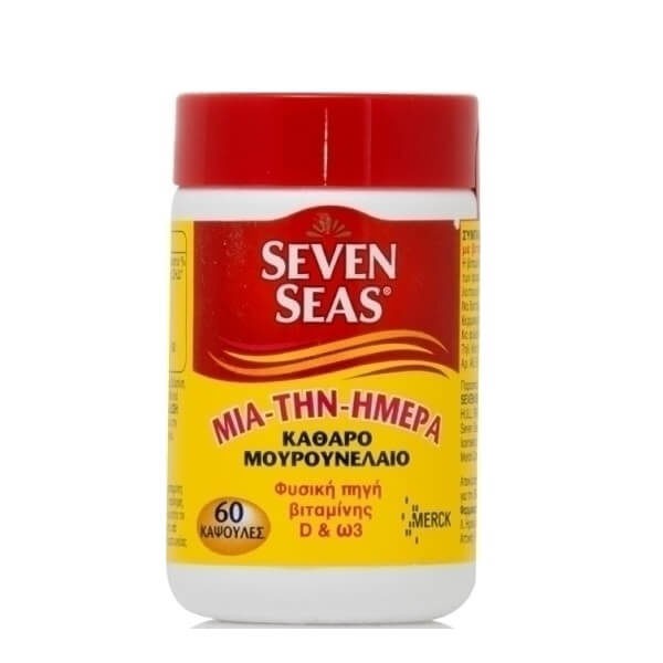 Omega 3-6-9 Seven Seas od Liver Oil 60 Capsules