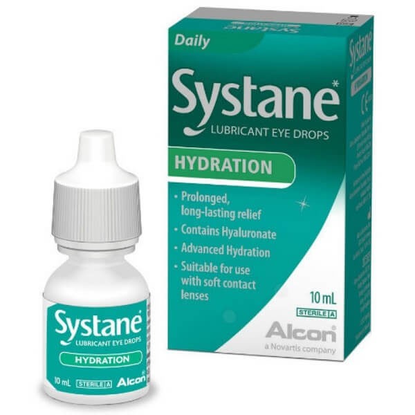 Οφθαλμικές Σταγόνες-Ph Systane -Λιπαντικές Οφθαλμικές Σταγόνες με Υαλουρονικό Οξύ 10ml