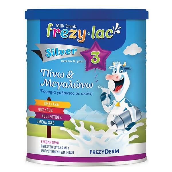 Infant Milks Frezyderm – Frezylac Silver 3 Milk Drink From 12 Months Old 400gr Frezylac - Promo