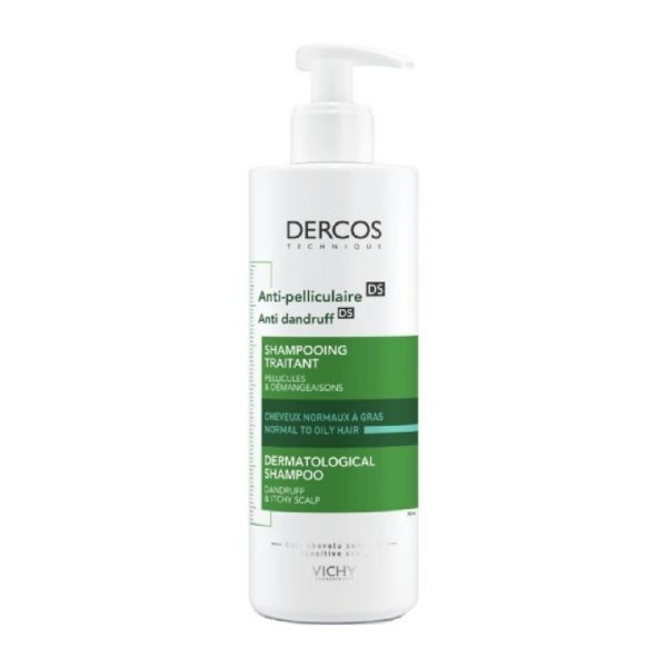 Hair Care Vichy Dercos Anti – Dandruff Shampoo for Normal-Oily Hair 390ml Shampoo