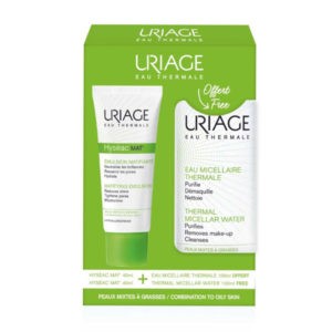 Uriage – Σετ Ενυδατική Κρέμα για Ματ Αποτέλεσμα 40ml και Δώρο Ιαματικό Νερό Micellare 100ml Γυναίκα Uriage – Σετ Ενυδατική Κρέμα για Ματ Αποτέλεσμα 40ml και Δώρο Ιαματικό Νερό Micellare 100ml
