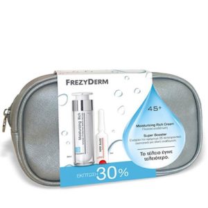 Frezyderm – Νεσεσέρ με Ενυδατική Κρέμα Προσώπου και Λαιμού 45+ 50ml και Booster με Αντιγηραντικά Συστατικά 5ml Αντιγήρανση - Σύσφιξη Frezyderm – Νεσεσέρ με Ενυδατική Κρέμα Προσώπου και Λαιμού 45+ 50ml και Booster με Αντιγηραντικά Συστατικά 5ml