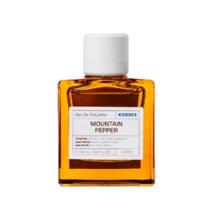 Deodorants-man Korres – Mountain Pepper Eau De Toilette Men’s Perfume 50ml