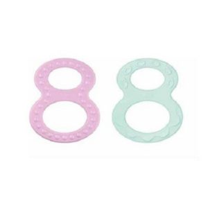 Baby Accessories Nuk – Teething Ring for 0 Months+ 2pcs