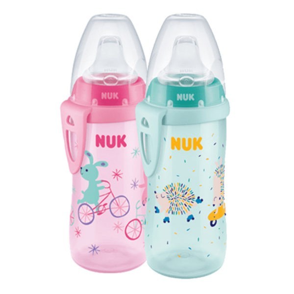 Feeding Bottles - Teats For Breast Feeding Nuk – First Choice+ Active Cup 12+ Months 300ml