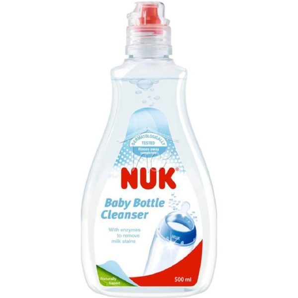 Πιπίλες - Μπιμπερό Nuk – Υγρό Καθαρισμού για Θηλές και Μπιμπερό 500ml