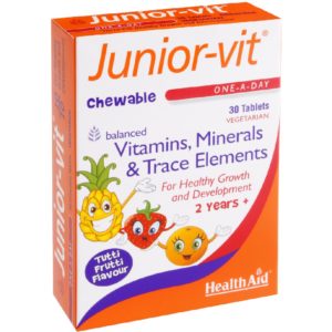 Kids Multivitamins Health Aid – Junior-Vit 30 tabs