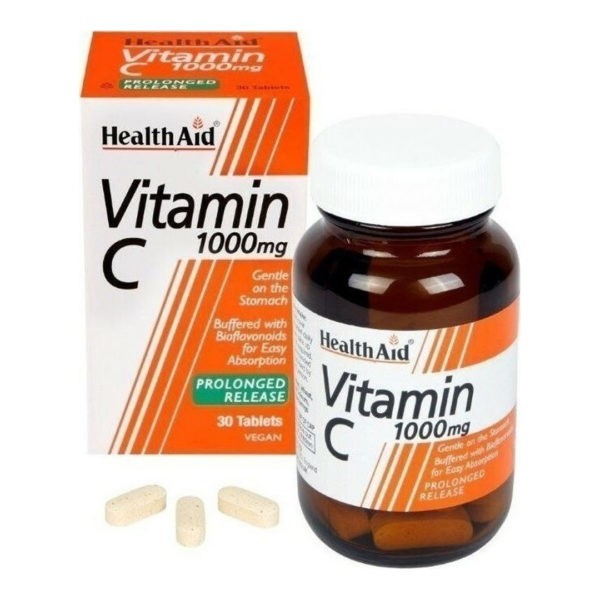 Βιταμίνες Health Aid – Συμπλήρωμα Διατροφής Βιταμίνη C 30 ταμπ
