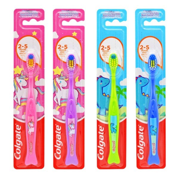 Kid Care Colgate – Extra Softa Toothbrush for Kids 2+ Years Old