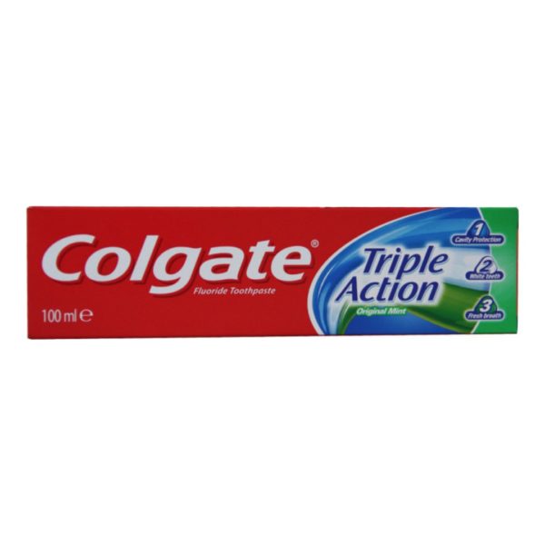 Οδοντόκρεμες-ph Colgate – Οδοντόκρεμα Triple Action 100ml