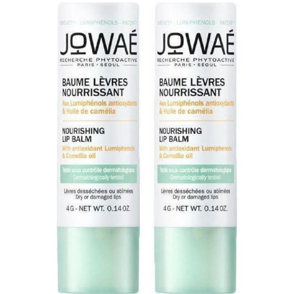 Περιποίηση Προσώπου Jowae – Nourishing Lip Balm Θρεπτικό Balm Χειλιών 2x4gr