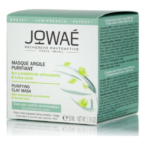 Acne - Sensitive Skin Jowaé – Purifying Clay Mask All Skin Types Even Sensitive Face 50ml Jowae - Καθαρισμός