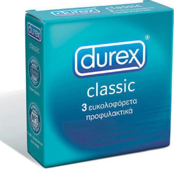 Άνδρας Durex – Προφυλακτικά Classic 3τμχ
