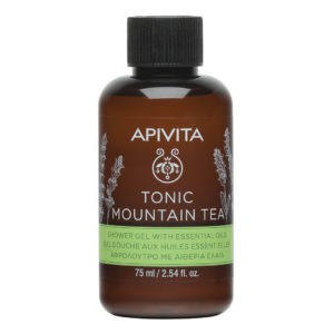 Shawer Gels-man Apivita – Mini Pure Tonic Mountain Tea Shower Gel 75ml
