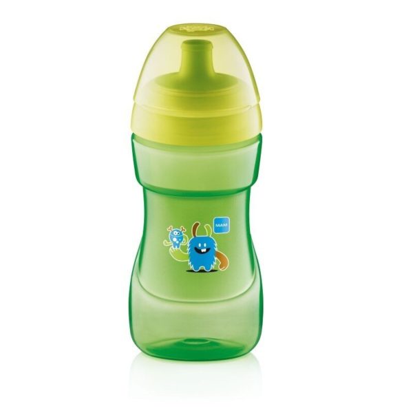 Feeding Bottles - Teats For Breast Feeding MAM – Sports Cup 12+ Months with Spill- Proof Sports Cap 300 ml