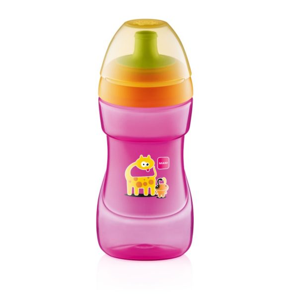 Πιπίλες - Μπιμπερό MAM – Ποτηράκι Sports cup για μωρά 12+ Μηνών με Στόμιο που Δεν Στάζει 330 ml