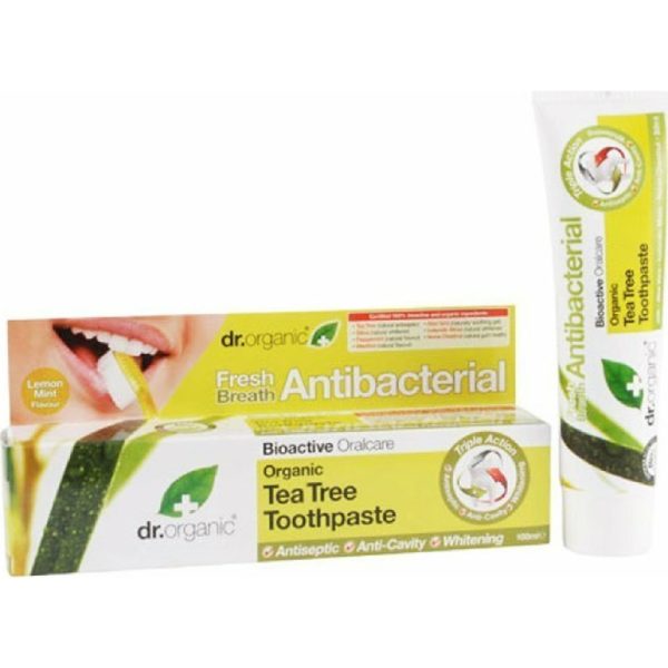 Οδοντόκρεμες-ph Dr. Organic – Οδοντόκρεμα Τριπλής Δράσης με Βιολογικό Τεϊόδεντρο 100ml